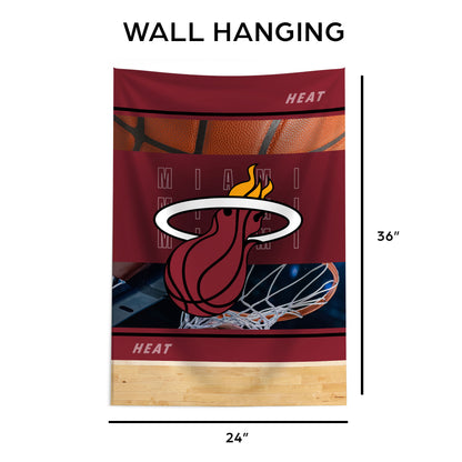 Miami Heat Wall Hanging Tapestry Dimensions