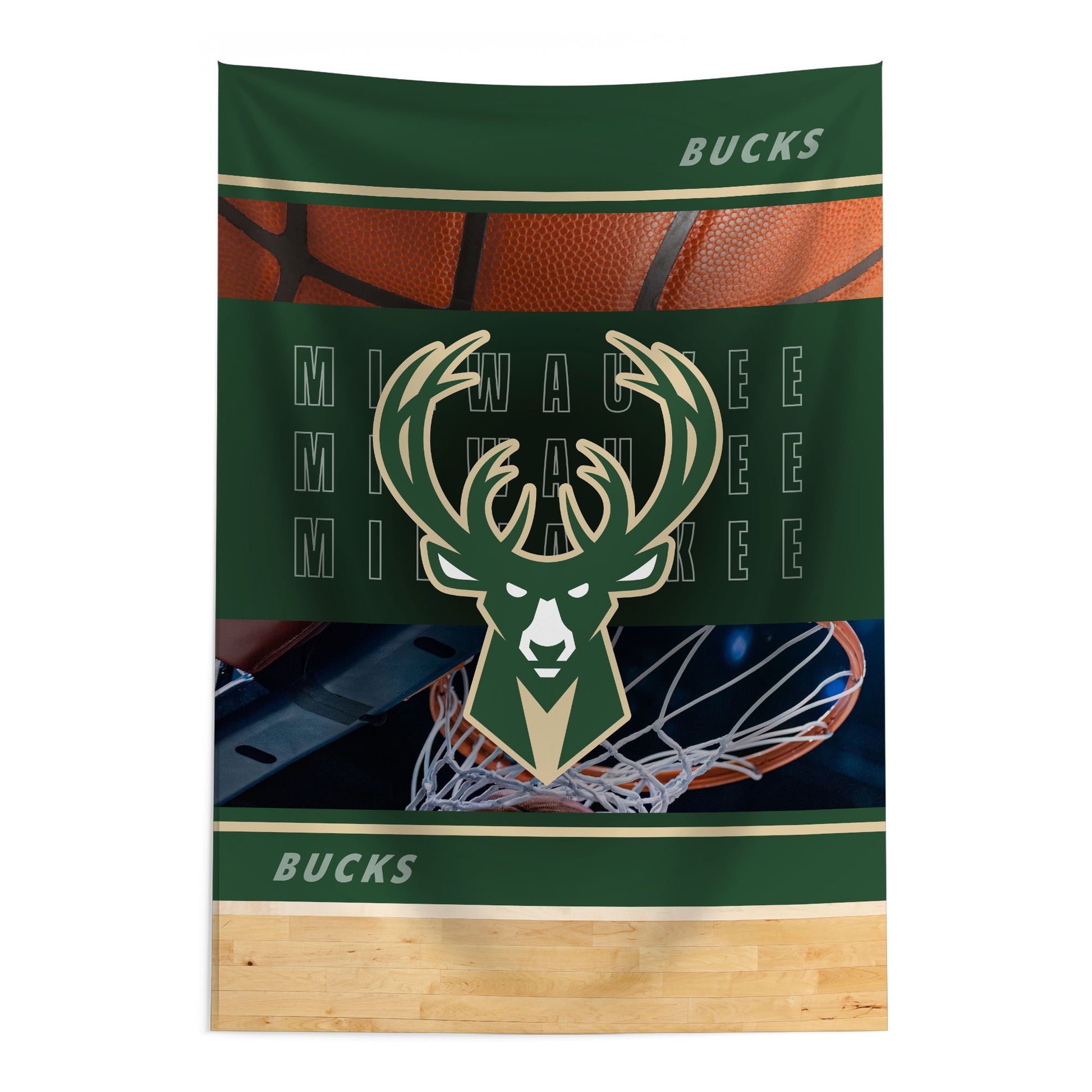 Milwaukee Bucks Wall Hanging Tapestry