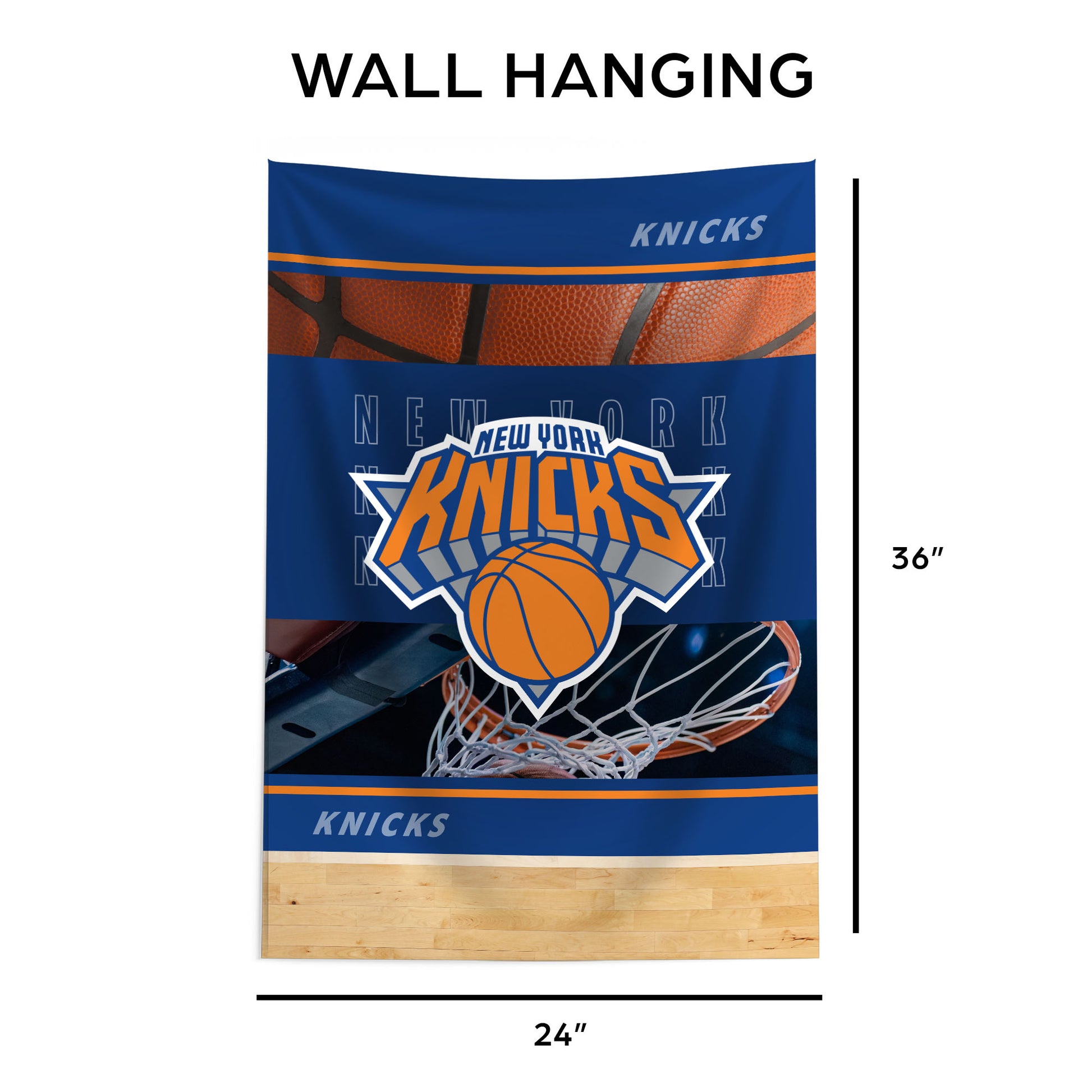 New York Knicks Wall Hanging Tapestry Dimensions