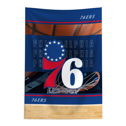 Philadelphia 76ers Wall Hanging Tapestry