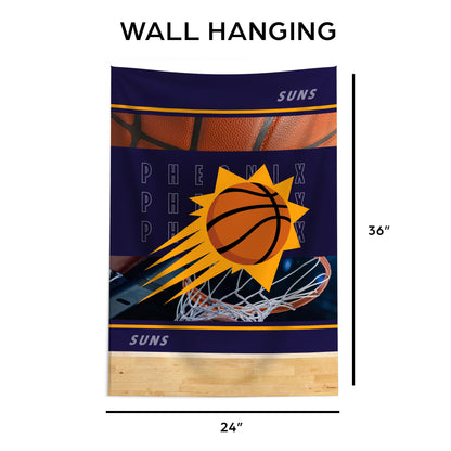 Phoenix Suns Wall Hanging Tapestry Dimensions
