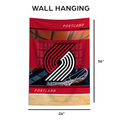 Portland Trail Blazers Wall Hanging Tapestry Dimensions