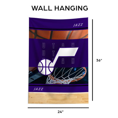 Utah Jazz Wall Hanging Tapestry Dimensions