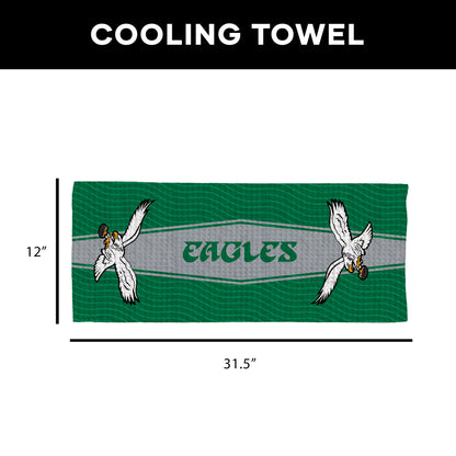 Philadelphia Eagles Sweat Absorbing Towel Dimensions