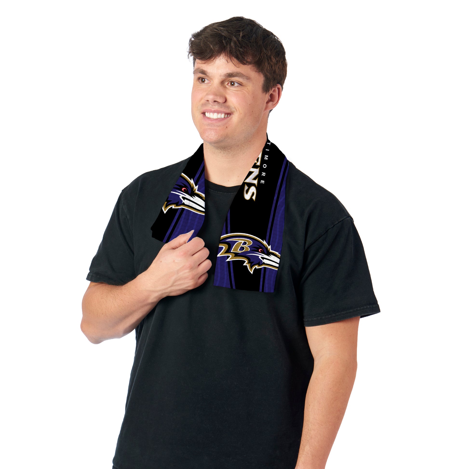 Baltimore Ravens Sweat Absorbing Towel Lifestyle