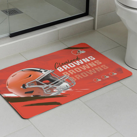 Cleveland Browns bath mat