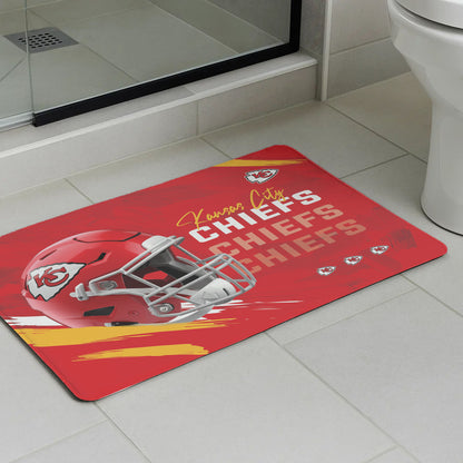 Kansas City Chiefs bath mat