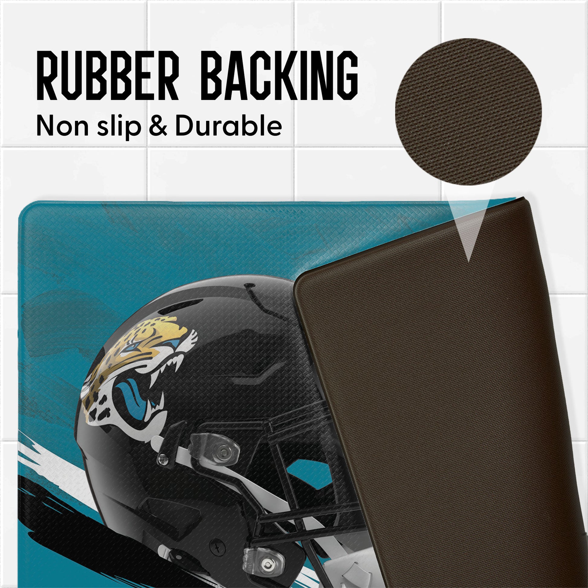 Jacksonville Jaguars embossed floor mat