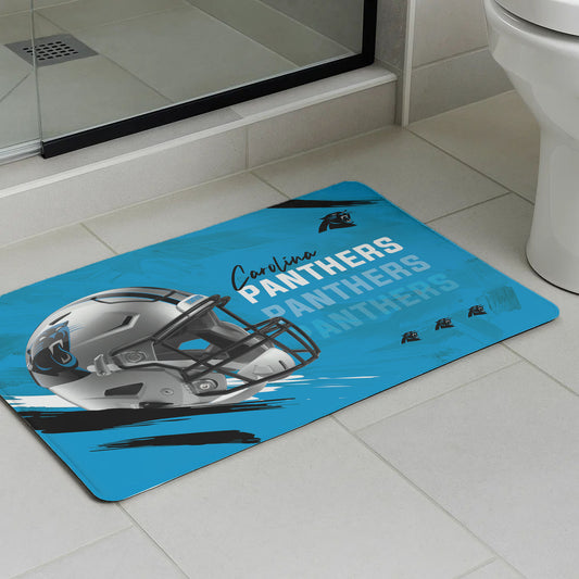 Carolina Panthers bath mat