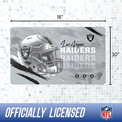 Las Vegas Raiders bath rug dimensions