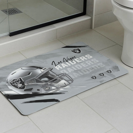 Las Vegas Raiders bath mat