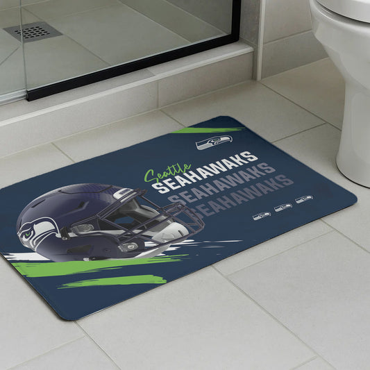 Seattle Seahawks bath mat