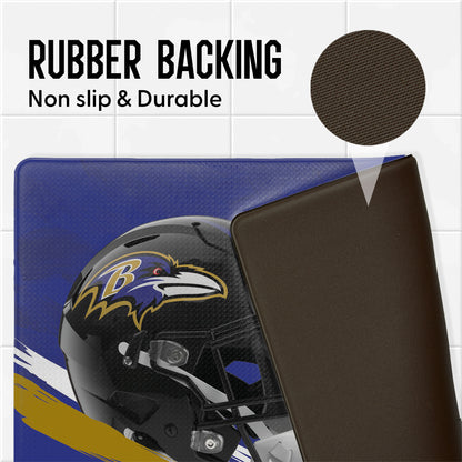 Baltimore Ravens embossed floor mat