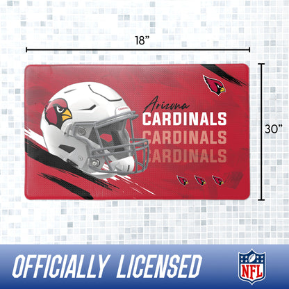 Arizona Cardinals bath rug dimensions