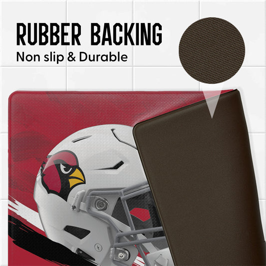 Arizona Cardinals embossed floor mat