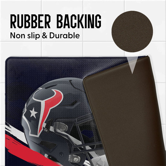 Houston Texans embossed floor mat