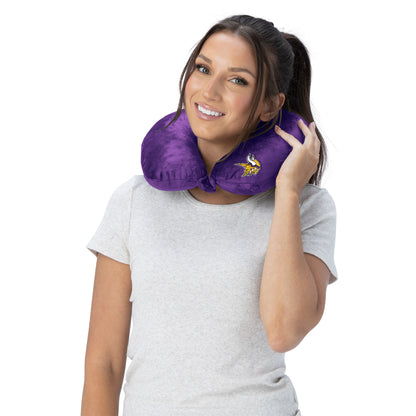 Minnesota Vikings Travel Neck Roll Pillow