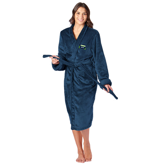 Seattle Seahawks Super Bowl Champions silk touch bathrobe