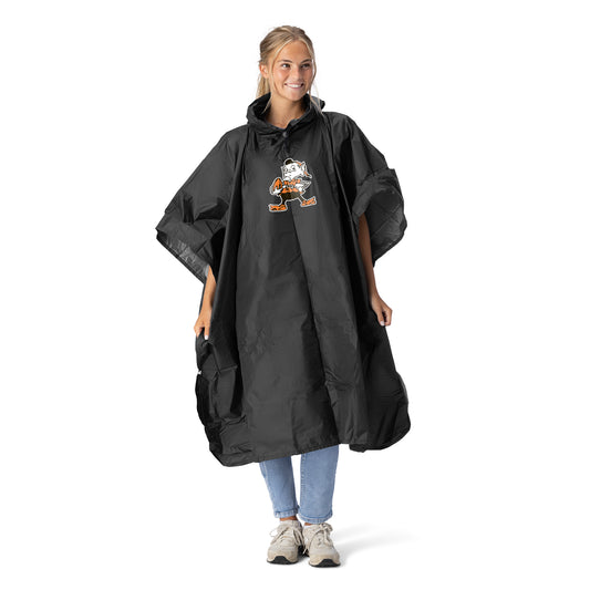 Cleveland Browns rain poncho