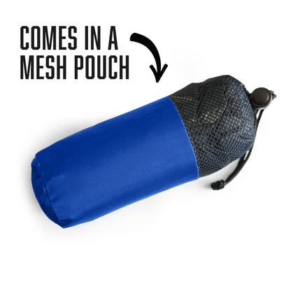 New York Giants rain poncho with carrying pouch