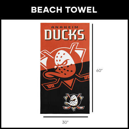 Anaheim Ducks Beach Towel Dimensions