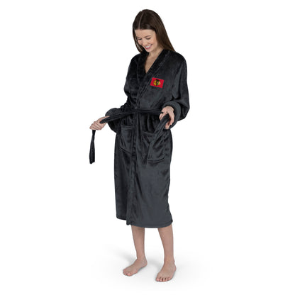 Chicago Blackhawks Womens SHERPA bathrobe
