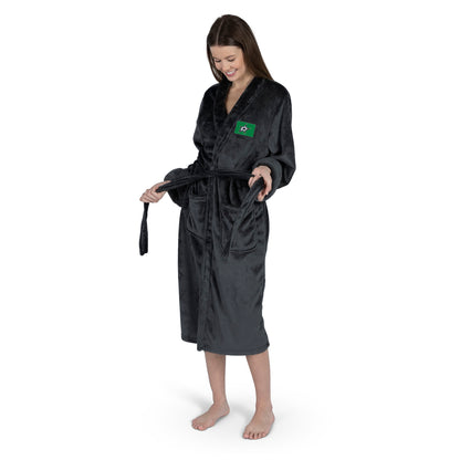 Dallas Stars Womens SHERPA bathrobe