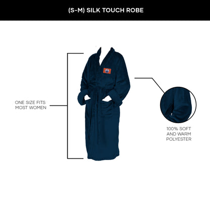 Edmonton Oilers Womens SHERPA bathrobe dimensions