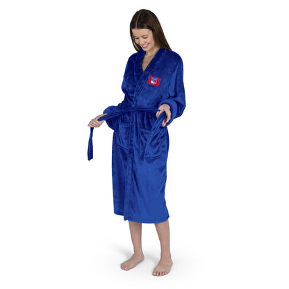New York Rangers Womens SHERPA bathrobe