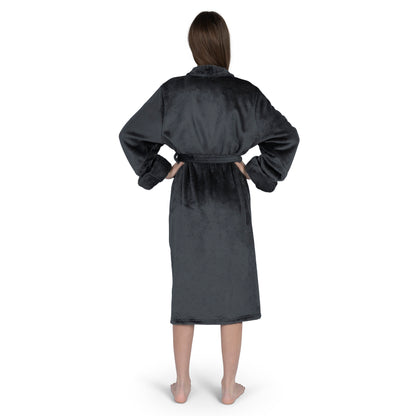 Pittsburgh Penguins Womens SHERPA bathrobe back