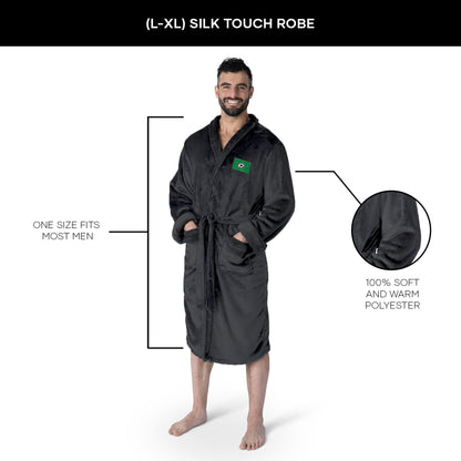 Dallas Stars silk touch team color bathrobe dimensions