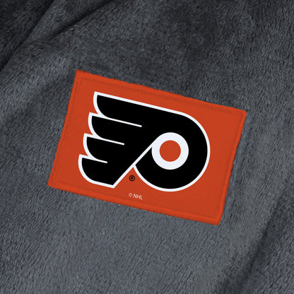 Philadelphia Flyers team color bathrobe patch