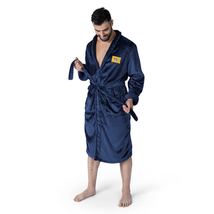 Nashville Predators silk touch team color bathrobe