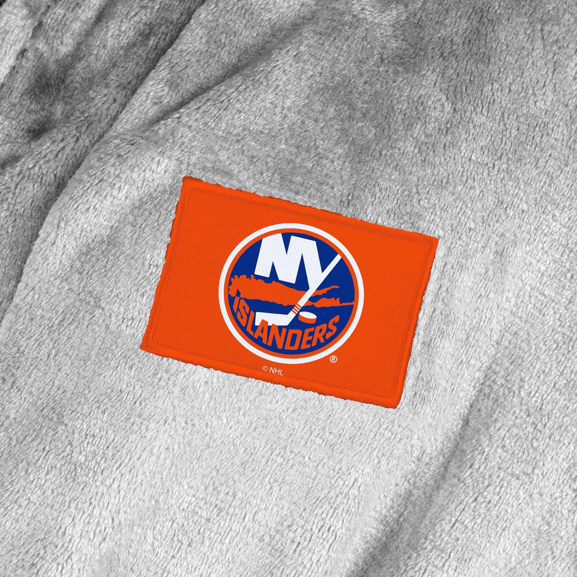 New York Islanders Womens SHERPA bathrobe patch