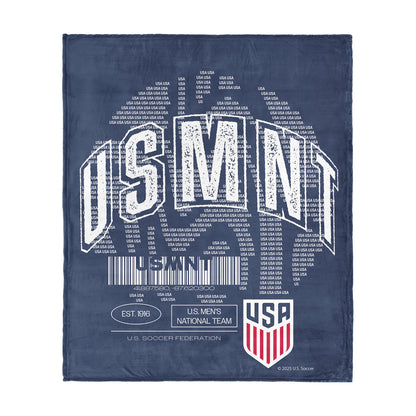 US Soccer silk touch throw blanket