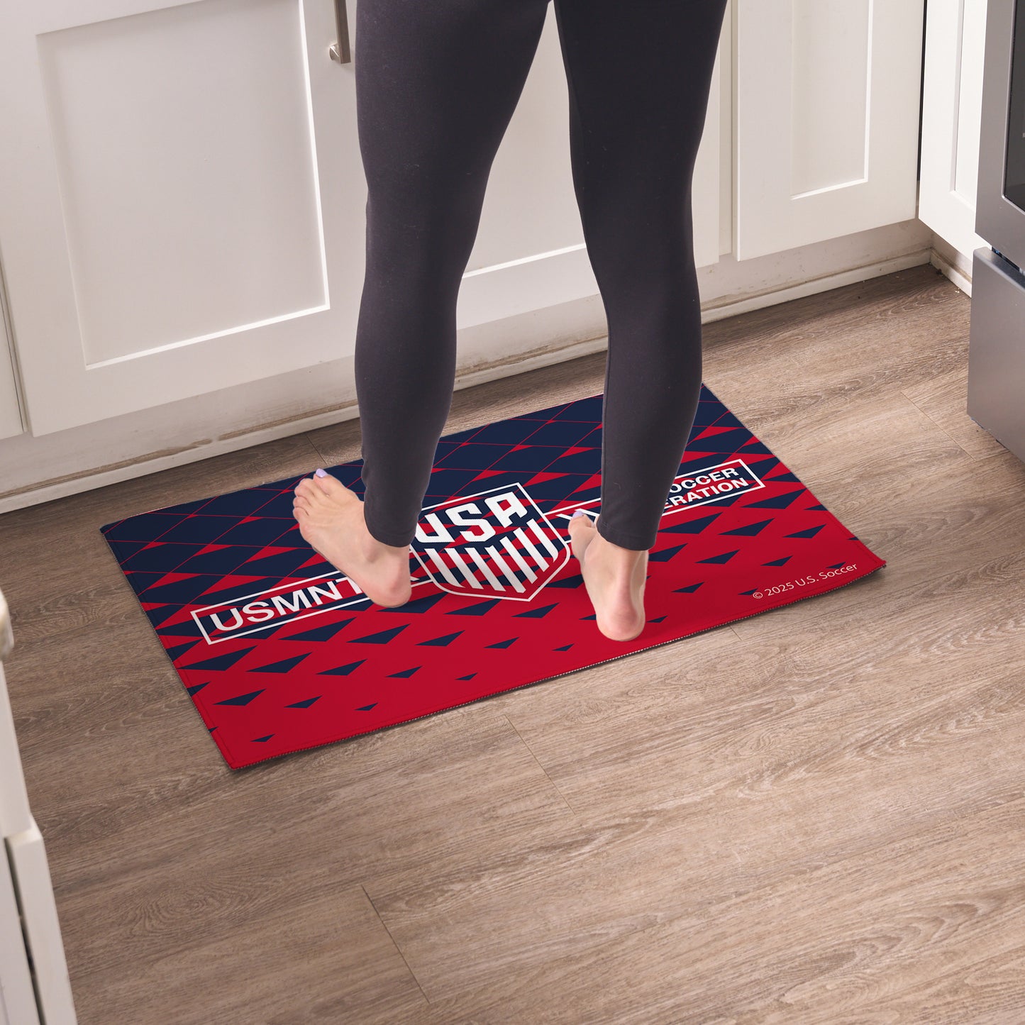 US Soccer floor mat