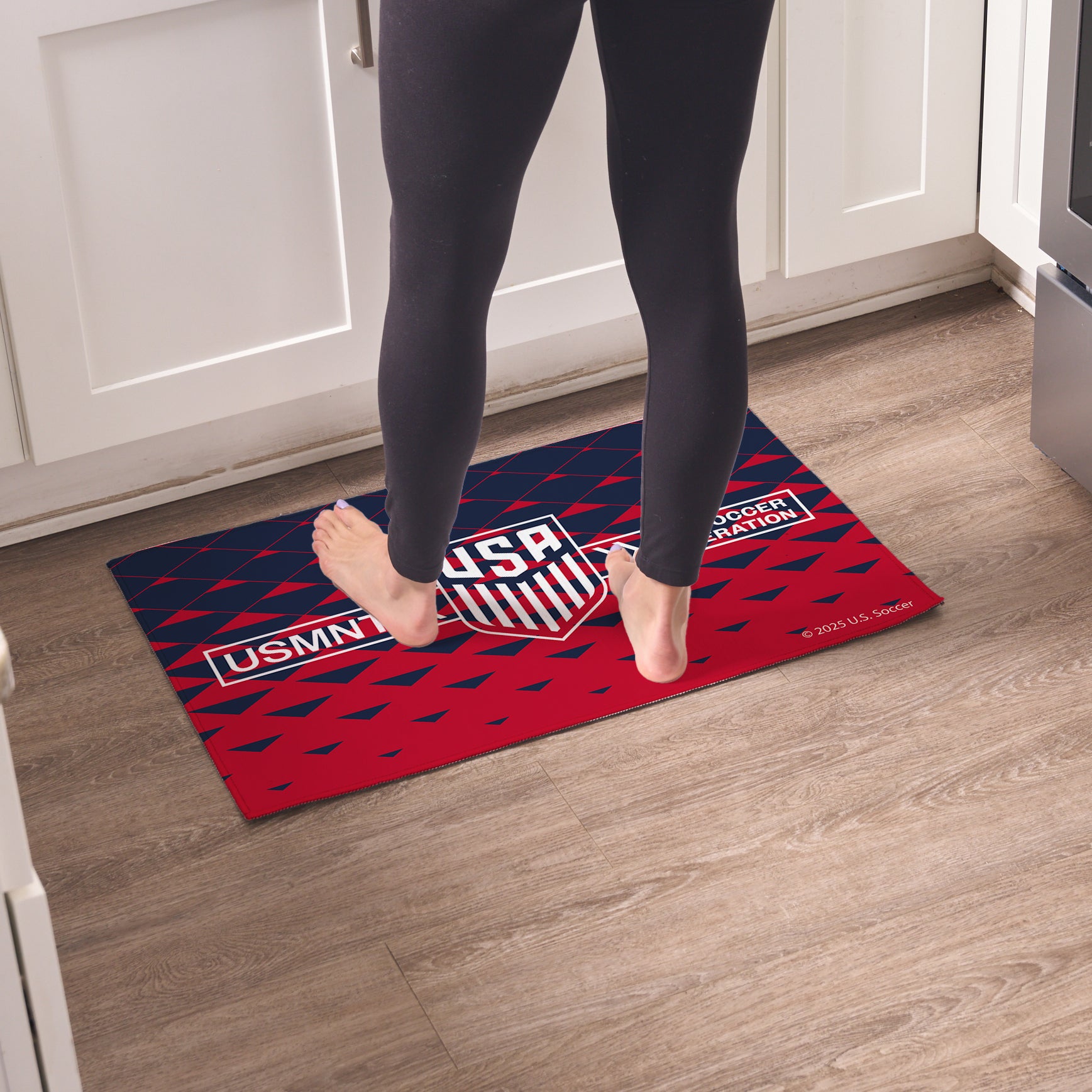 US Soccer floor mat