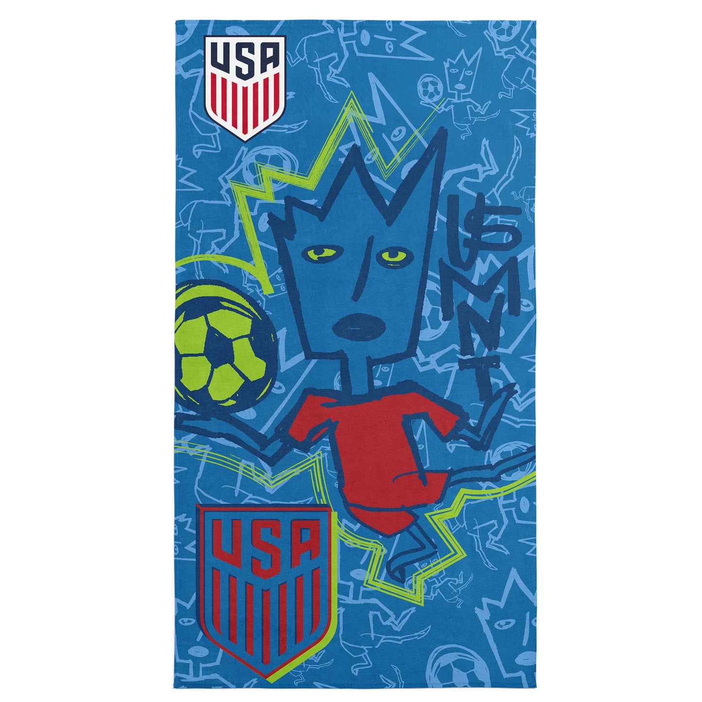 US Soccer National Team Beach Towel