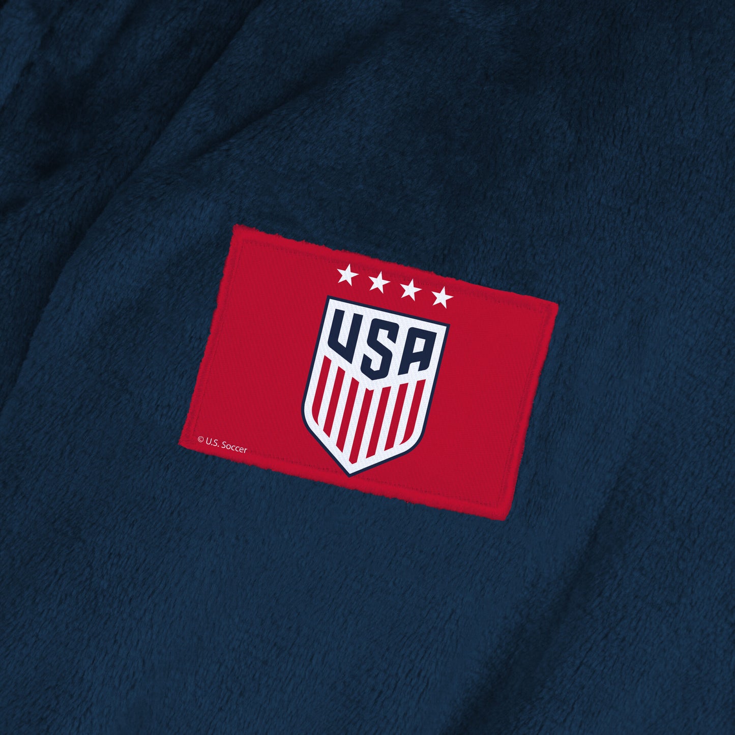 US Soccer team silk touch bathrobe patch