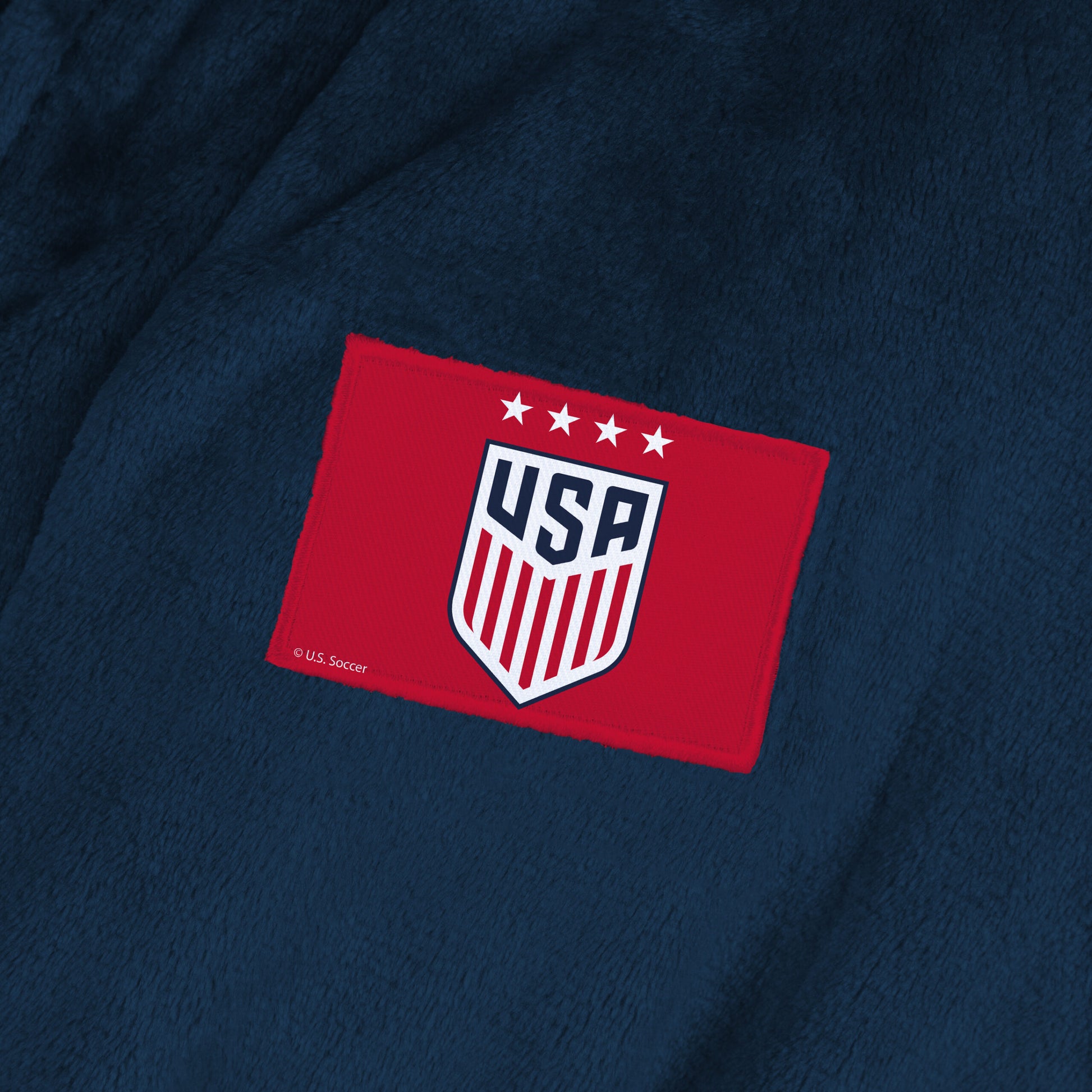 US Soccer team silk touch bathrobe patch