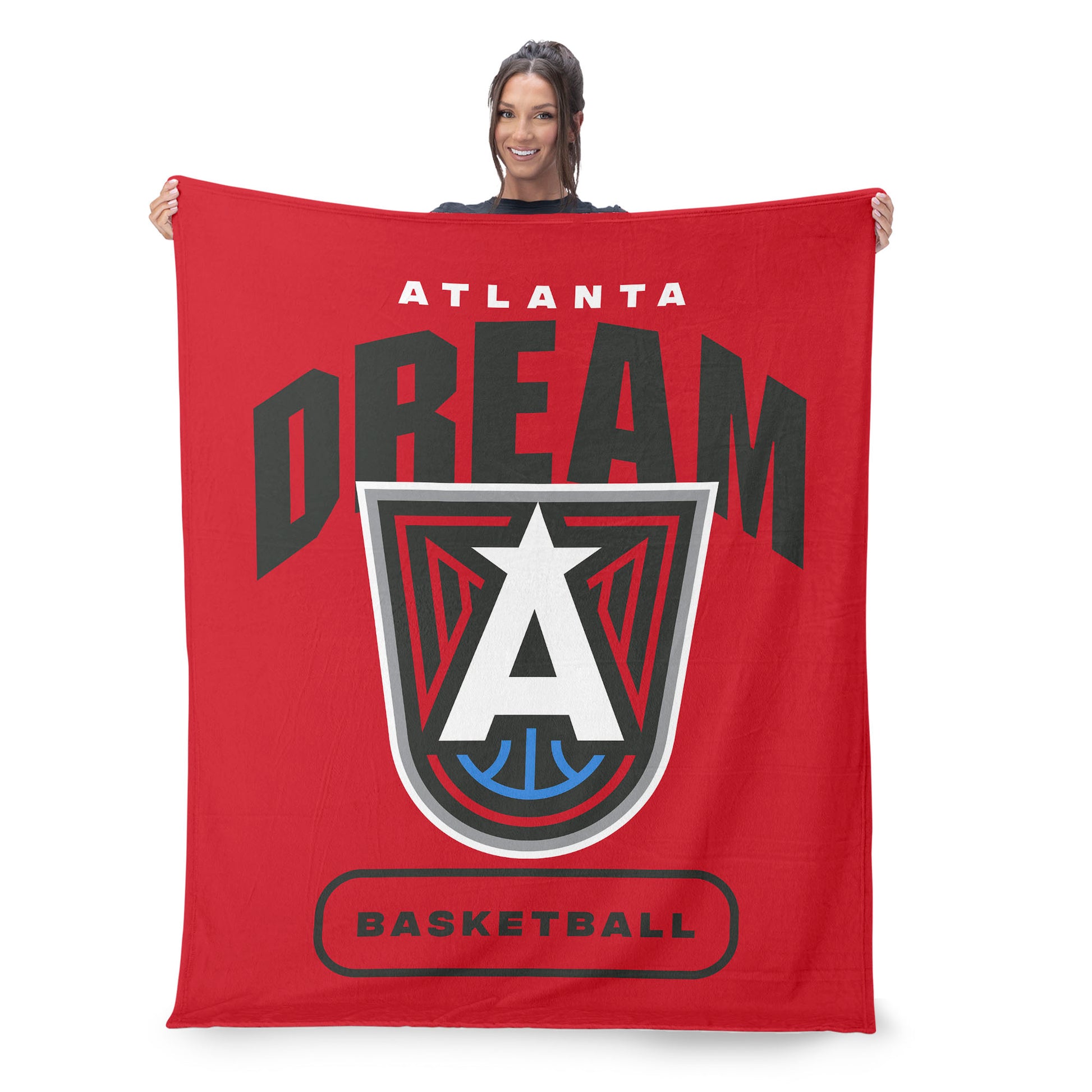 Atlanta Dream large silk touch throw blanket