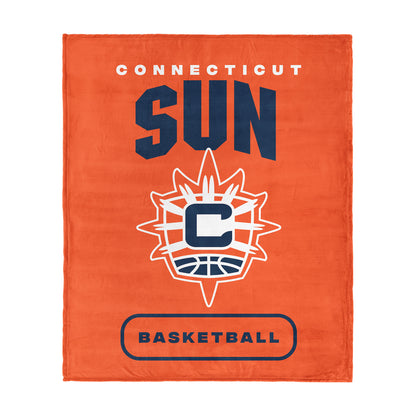 Connecticut Sun official silk touch throw blanket