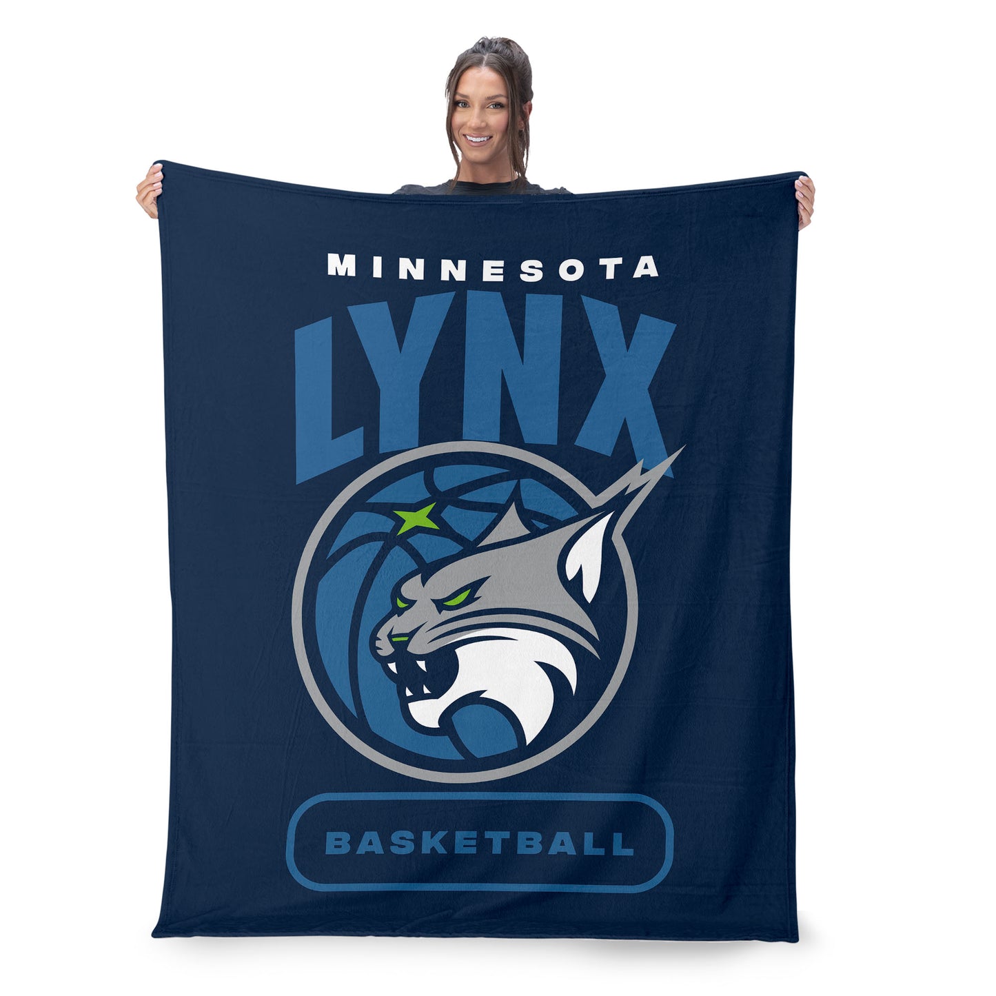 Minnesota Lynx large silk touch throw blanket