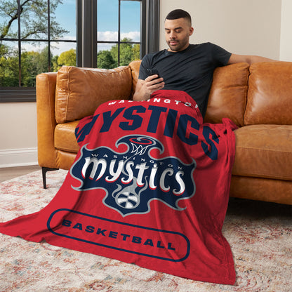 Washington Mystics official silk touch throw blanket Lifestyle