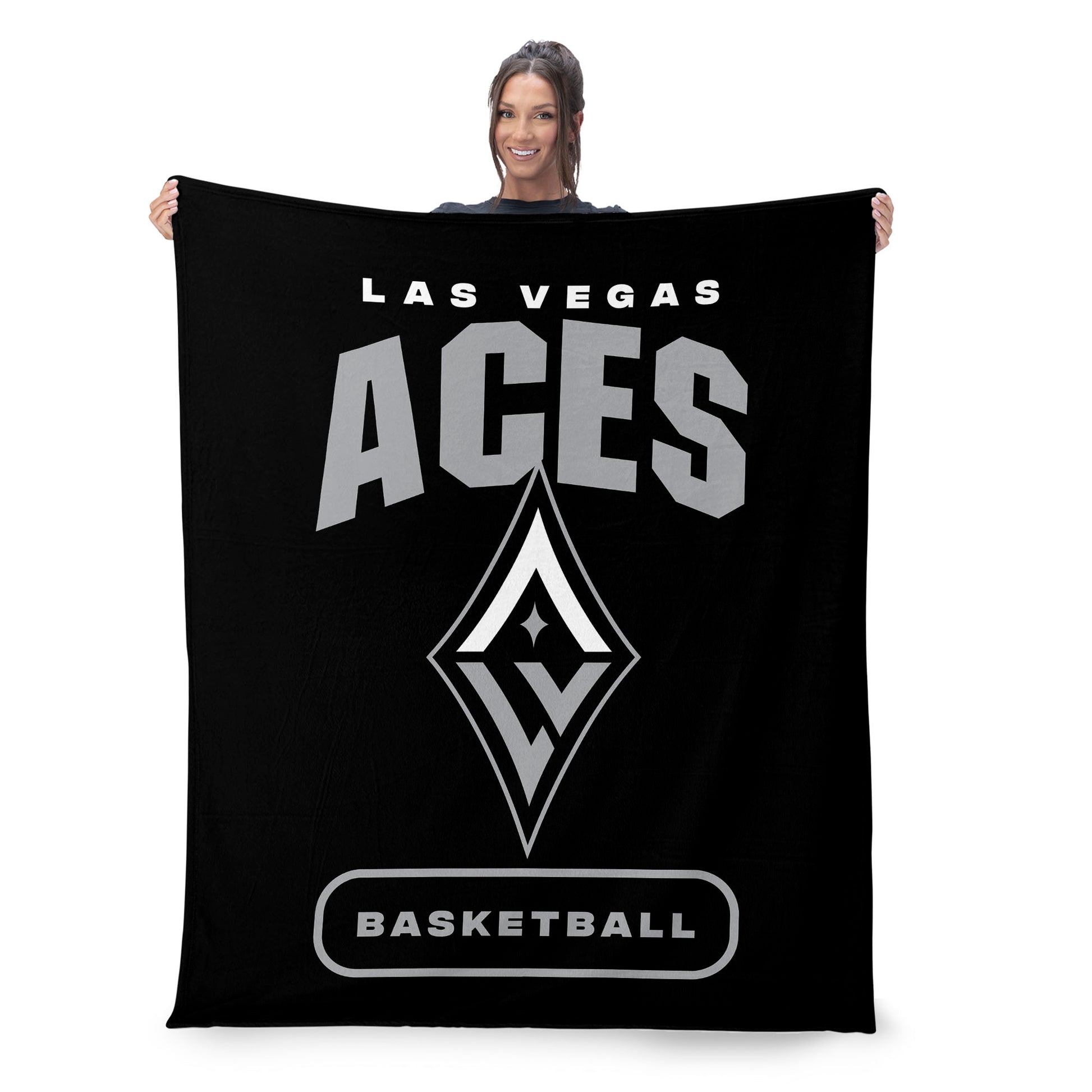 Las Vegas Aces large silk touch throw blanket