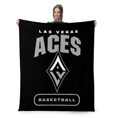 Las Vegas Aces large silk touch throw blanket