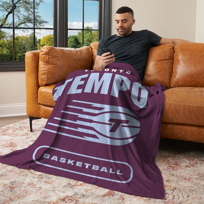 Toronto Tempo official silk touch throw blanket Lifestyle