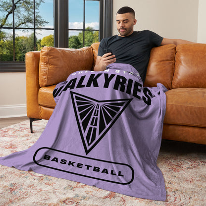 Golden State Valkyries official silk touch throw blanket Lifestyle