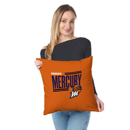 Phoenix Mercury WNBA Throw Pillow Lifestyle