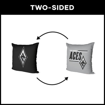 Las Vegas Aces double sided Throw Pillow